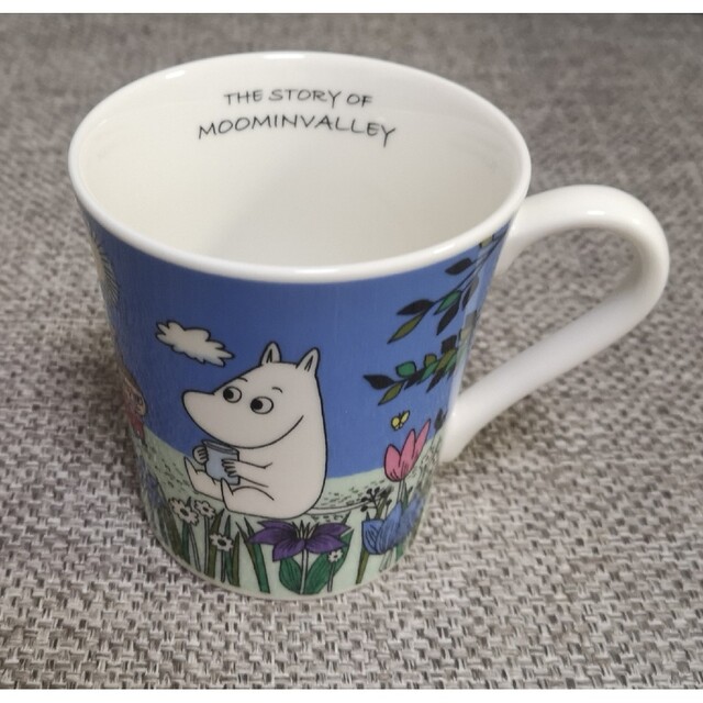 MOOMIN(ムーミン)のムーミン　マグカップ　2個セット エンタメ/ホビーのおもちゃ/ぬいぐるみ(キャラクターグッズ)の商品写真