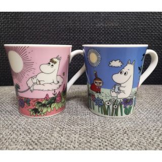 ムーミン(MOOMIN)のムーミン　マグカップ　2個セット(キャラクターグッズ)