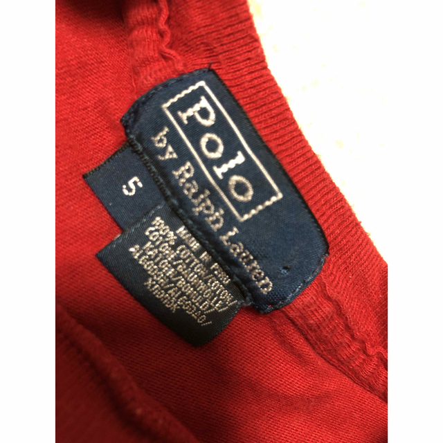 Ralph Lauren(ラルフローレン)のラルフローレン　半袖シャツ 115cm キッズ/ベビー/マタニティのキッズ服男の子用(90cm~)(Tシャツ/カットソー)の商品写真