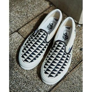 ヴァンズ(VANS)のVANS ピルグリムサーフ 22年 スリッポン ブラック US8 26cm(スニーカー)