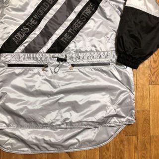adidas - レア デッド 80s adidas ロング ジャケット シルバー