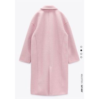 ZARA ｜即完売 テクスチャー入りコンフォートコート