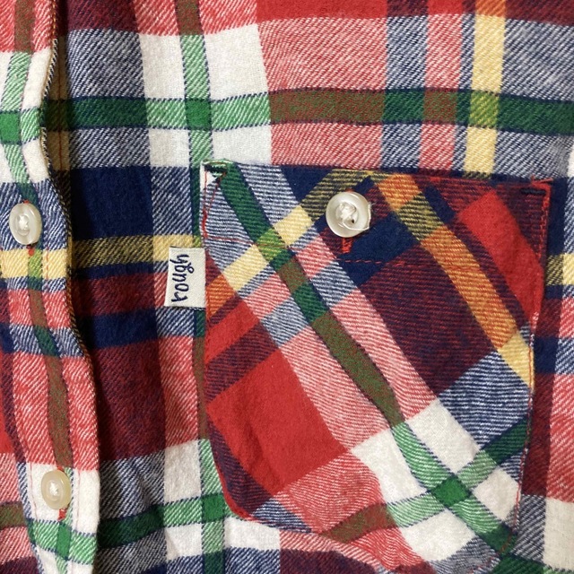 rough(ラフ)のrough タータンチェックの長袖ネルシャツ レディースのトップス(シャツ/ブラウス(長袖/七分))の商品写真
