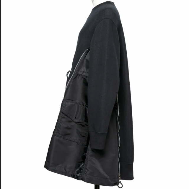 無料発送 sacai 極美品 - sacai サカイワンピース ブラック チュニック 無料発送 sacai 極美品 - sacai サカイワンピース ブラック チュニック