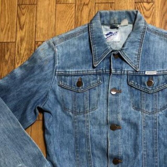 Wrangler(ラングラー)の80s USA製 Wrangler デニムジャケット サイズ不明 メンズのジャケット/アウター(Gジャン/デニムジャケット)の商品写真