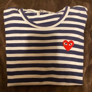 コムデギャルソン(COMME des GARCONS)のCOMME des GARCONS PLAYコムデギャルソンボーダーT長袖(Tシャツ(長袖/七分))