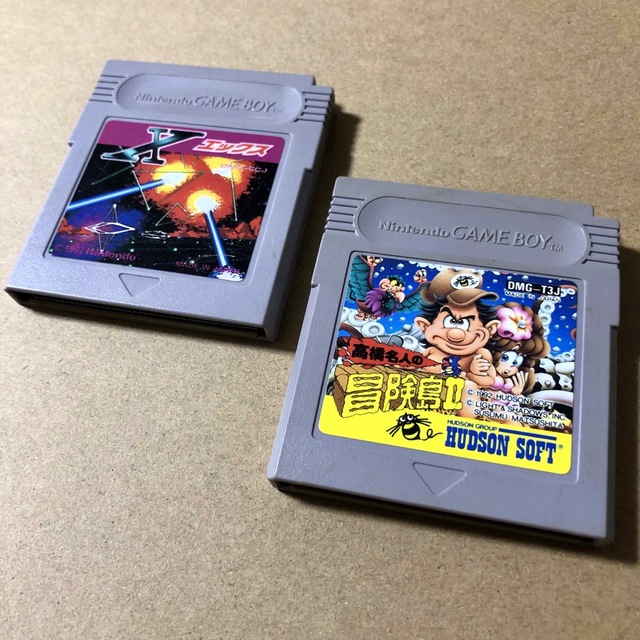ゲームボーイ - ゲームボーイ用ソフト【高橋名人の冒険島II】【X