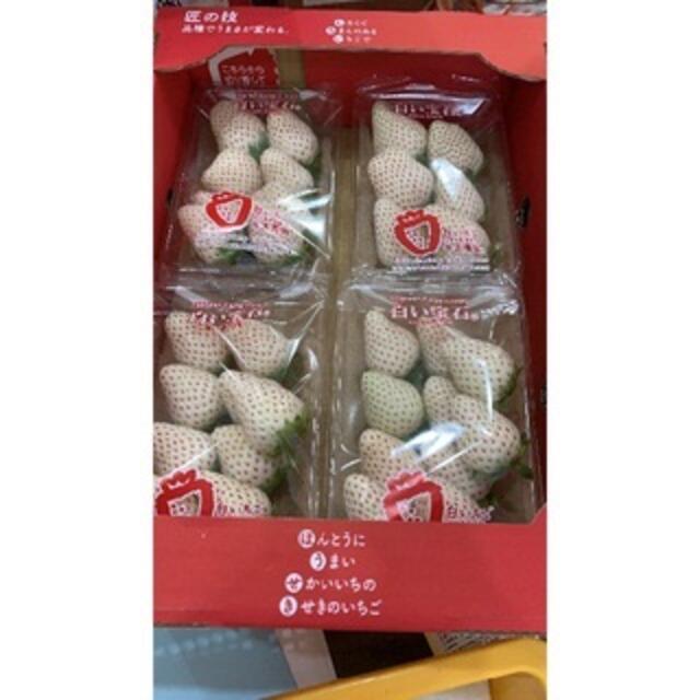 いちご 白いちご 白い宝石?? お取り寄せ 佐賀県唐津市 苺 イチゴデリバリー 食品/飲料/酒の食品(麺類)の商品写真