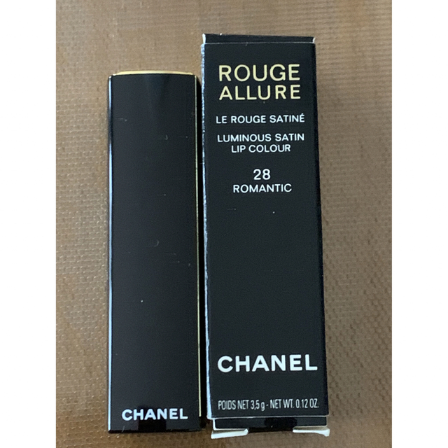 【値下げ】28 ロマンティック CHANEL(シャネル) ルージュ アリュール コスメ/美容のベースメイク/化粧品(口紅)の商品写真