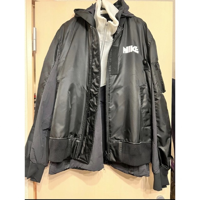 sacai NIKE ジャケット ブラック サカイ ナイキ | forext.org.br