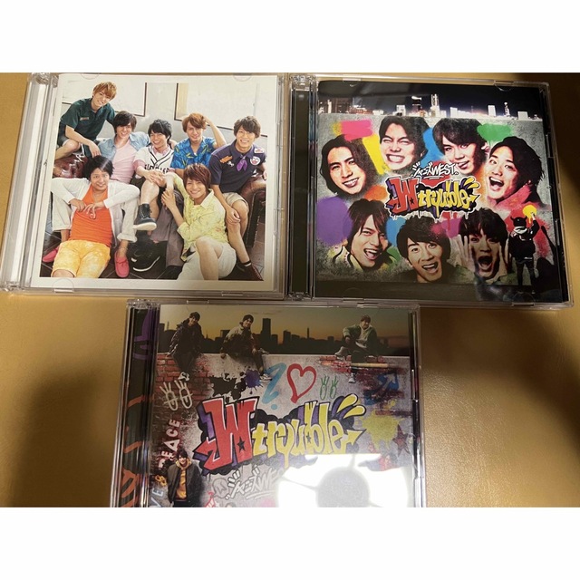 ジャニーズWEST(ジャニーズウエスト)のジャニーズWEST 3セット エンタメ/ホビーのCD(ポップス/ロック(邦楽))の商品写真