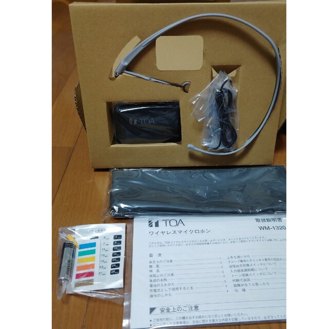 しんしん様専用】TOAワイヤレスマイク×5個セット タイピン型 WM-1320の