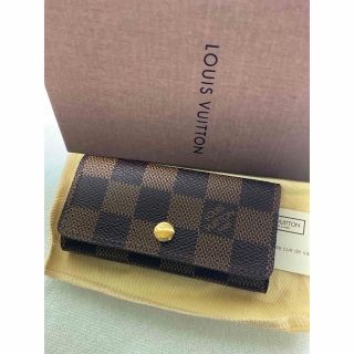 ルイヴィトン(LOUIS VUITTON)のルイヴィトン　ダミエ　キーケース(キーケース)