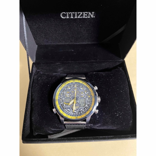 輝い CITIZEN - PROMASTER SKY U680ブルーエンジェルスモデル 腕時計