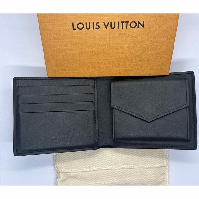 LOUIS VUITTON(ルイヴィトン)の美品 ルイヴィトン ポルトフォイユ・マルコ NM ダミエレザー 二つ折り財布 メンズのファッション小物(折り財布)の商品写真