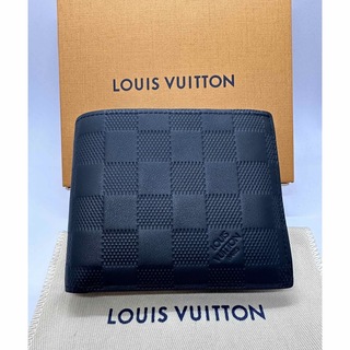 ルイヴィトン(LOUIS VUITTON)の美品 ルイヴィトン ポルトフォイユ・マルコ NM ダミエレザー 二つ折り財布(折り財布)