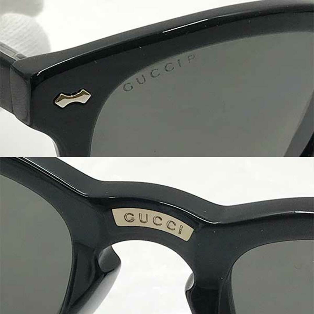 超美品ほぼ未使用 GUCCI/グッチ サングラス 1825 ブラック/黒 ケース 保存袋付き【中古】