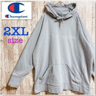 チャンピオン(Champion)のChampion オーバーサイズパーカー  2XL グレー(パーカー)