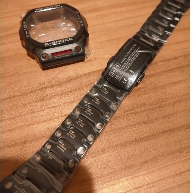 G-SHOCK(ジーショック)のG-SHOCK ジーショック 5610系 パーツ メタルセットGMW-B5000 メンズの時計(腕時計(デジタル))の商品写真
