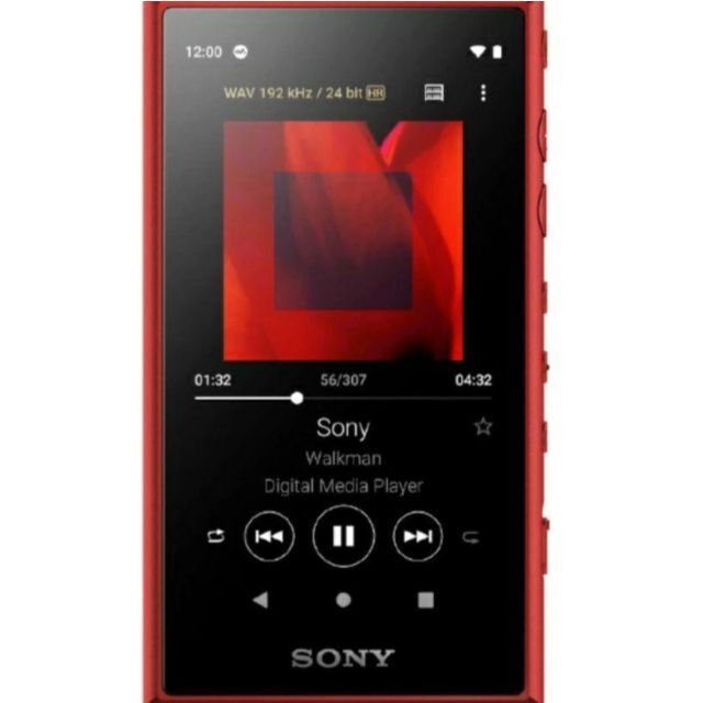 SONY(ソニー)のSONY ウォークマン NW-A106 レッド 32GB ハイレゾ【新品未使用】 スマホ/家電/カメラのオーディオ機器(ポータブルプレーヤー)の商品写真