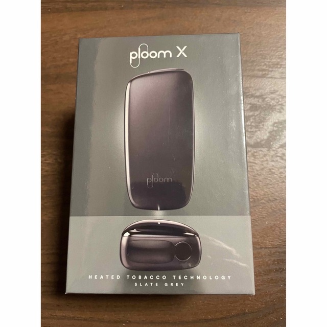 PloomTECH(プルームテック)の新品未開封　プルーム X Ploom Xスターターキット スレートグレイ メンズのファッション小物(タバコグッズ)の商品写真