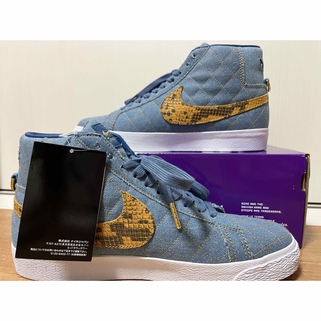 Supreme × Nike SB Blazer Mid Denimシュプリーム