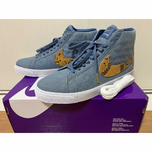 デニムSupreme × Nike SB Blazer Mid "Denim"