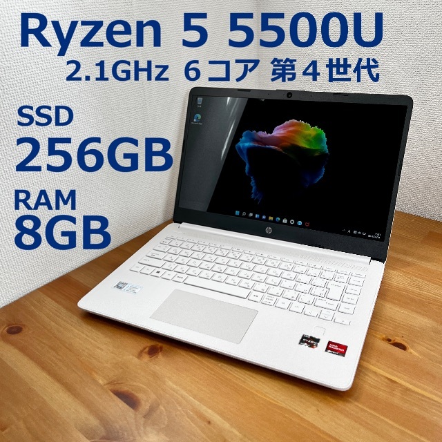 hp 14S-FQ1034AU Ryzen5 2.1GHz/8GB/256GB