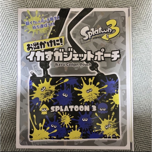 スプラトゥーン3 おでかけに！イカすガジェットポーチ 非売品 新品