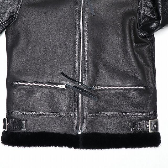 CRIMIE CRIMIE 18AW B3 MOUTON LEATHER JACKET Mの通販 by SALESALE|クライミーならラクマ CRIMIE(クライミー) サイズ:M STAR A2 JACKET バックスタープリント A2 デッキジャケット オリーブ C1E7-OT01