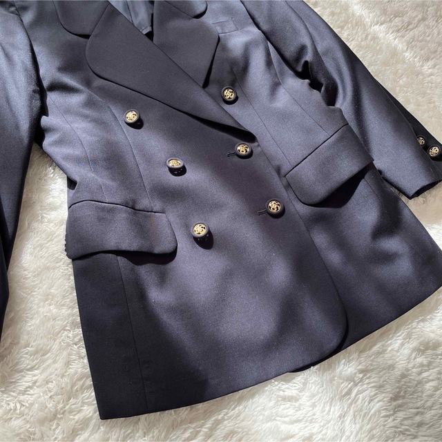 美品 レリアン ダブルブレスト 金ボタン | cirugialaservision.com