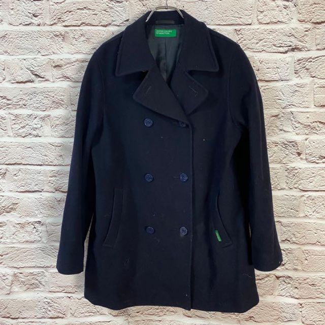 UNITED COLORS OF BENETTON. - アウター ロングコート Pコート メンズ