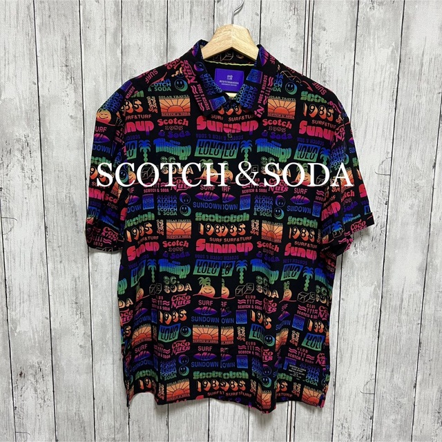 新品！SCOTCH&SODA 半袖シャツ！Lサイズ