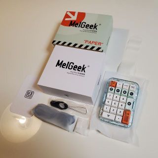 MelGeek MOJOPad Plastic テンキー Off-White(PC周辺機器)