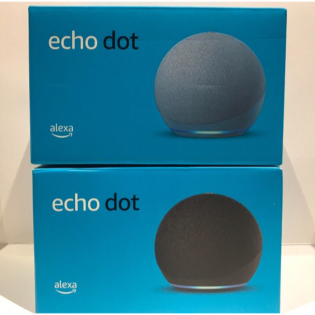 Echo Dotエコードット第4世代スマートスピーカーwith Alexa×2
