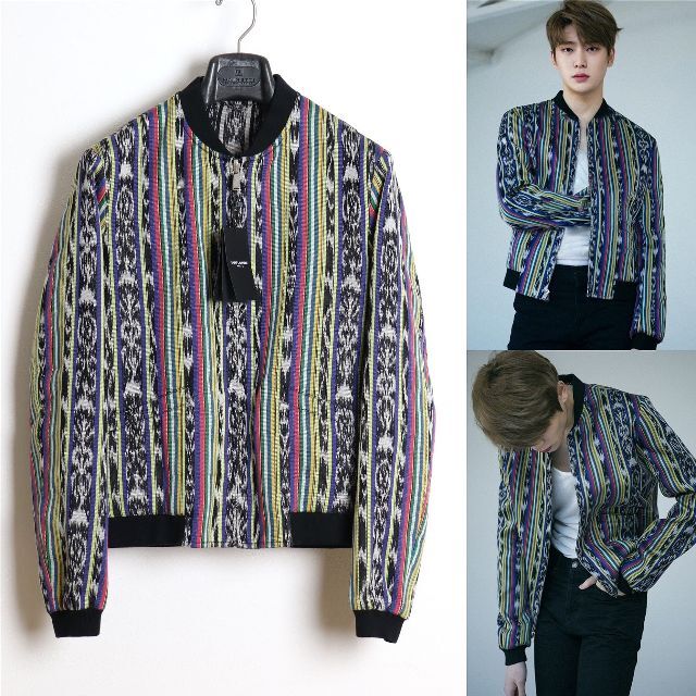 逆輸入 18SS 国内正規品 サンローランパリ - Laurent Saint シルク混