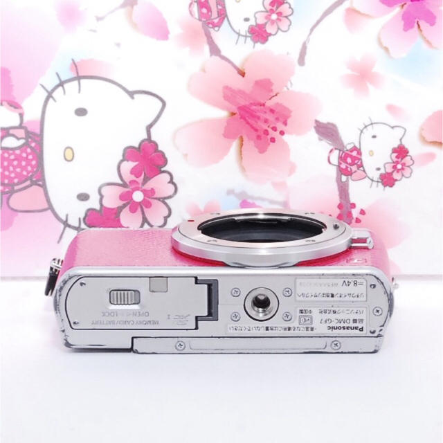 Panasonic(パナソニック)の☆Wi-Fi機能☆自撮り最適♪LUMIX DMC-GF7 レンズセット☆ スマホ/家電/カメラのカメラ(ミラーレス一眼)の商品写真