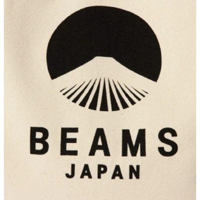 BEAMS(ビームス)のBEAMS JAPAN  帆布トートバッグ  富士山  ブラック レディースのバッグ(トートバッグ)の商品写真