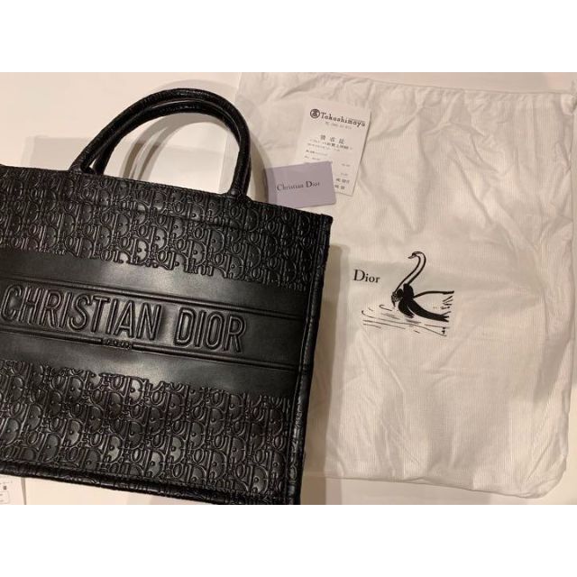 日本限定モデル】 Dior ディオール ブックトート ミディアムバッグ TOTE BOOK DIOR トートバッグ 