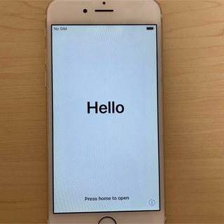 アップル(Apple)の値下げ Apple アップル iPhone6 16GB ゴールド ジャンク(スマートフォン本体)