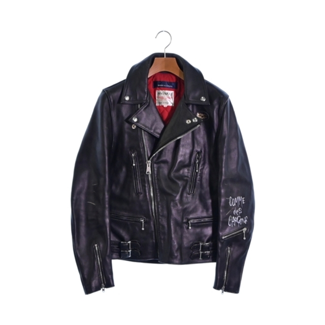全商品オープニング価格! GARCONS des COMME - 【古着】【中古】 黒 36(S位) ライダース GARCONS des COMME ライダースジャケット