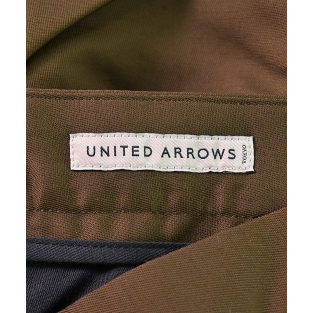 UNITED ARROWS(ユナイテッドアローズ)のUNITED ARROWS ユナイテッドアローズ スラックス S 茶 【古着】【中古】 メンズのパンツ(スラックス)の商品写真