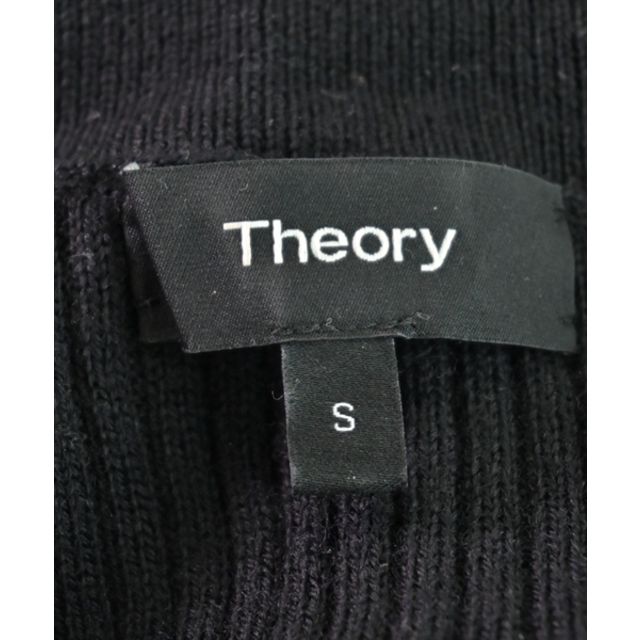 theory(セオリー)のTheory セオリー ニット・セーター S 黒 【古着】【中古】 メンズのトップス(ニット/セーター)の商品写真