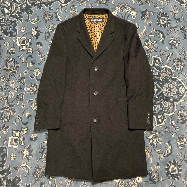 17AW Loro Piana Wool Overcoat内タグ欠損第二ボタンの緩み