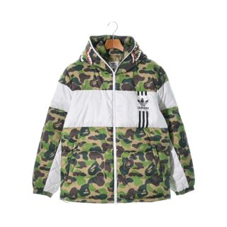 アベイシングエイプ(A BATHING APE)のA BATHING APE ダウンジャケット/ダウンベスト L 【古着】【中古】(ダウンジャケット)