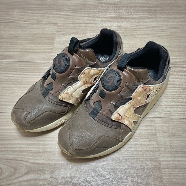 puma disc camo プーマ ディスク26.5 スニーカー迷彩 カモ柄