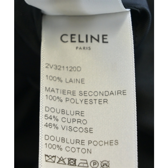 CELINE - CELINE セリーヌ テーラードジャケット 40(S位) 黒 CELINE - CELINE セリーヌ テーラードジャケット 40(S位) 黒