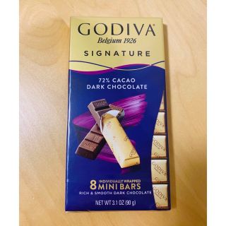 ゴディバ(GODIVA)のゴディバ GODIVA シグネチャー ミニバー 72% ダーク 8個チョコレート(菓子/デザート)