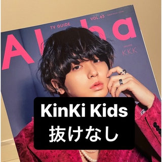 キンキキッズ(KinKi Kids)のテレビガイドアルファ  KinKi Kids(アート/エンタメ/ホビー)
