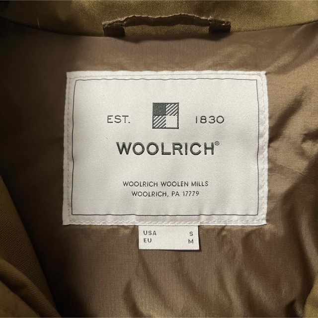 WOOLRICH(ウールリッチ)の【極美品】WOOLRICH ウールリッチ LAMINATED PARKA S メンズのジャケット/アウター(ダウンジャケット)の商品写真